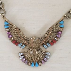 Topshop Chunky Eagle Statement Necklace